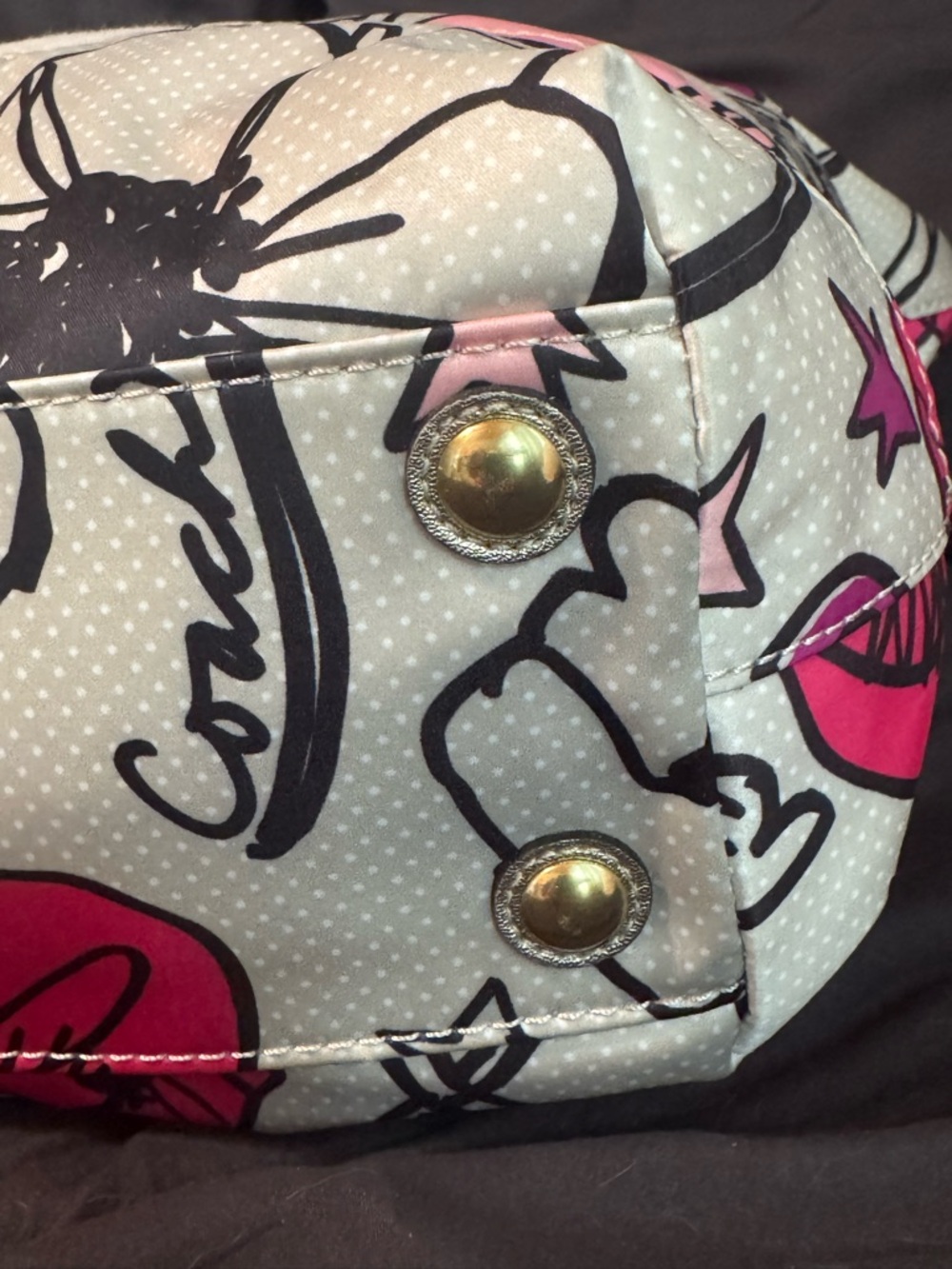 Coach Poppy Kyra Weekender 17.5x13.5x4 inches - Picture 10 of 16